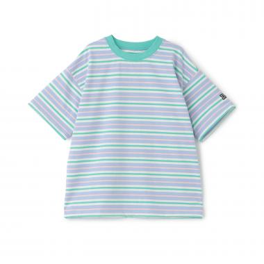 【365D】アソートボーダーワイド半袖T