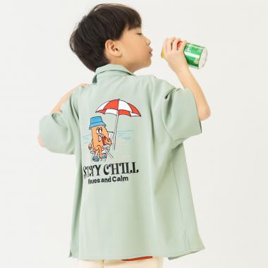 アソートスーベニア開襟シャツ