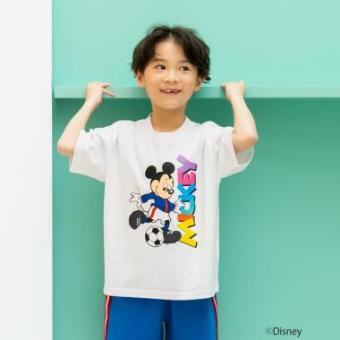 【親子リンク】【Disney】サッカー半袖T
