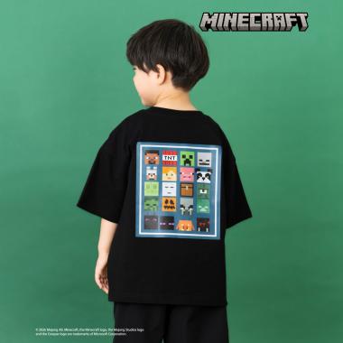【マインクラフト】アイコンブロックバック半袖T
