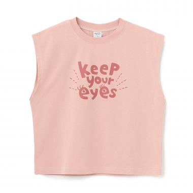 ロゴプリントタンクTEE