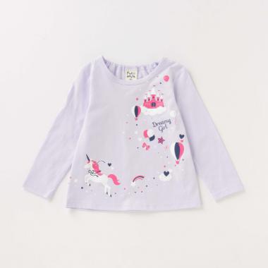 ユニコーンプリントTシャツ