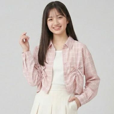 【milky coast】シアーシャツ×タンクトップセット