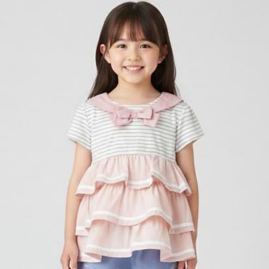 セーラーフリルチュニック