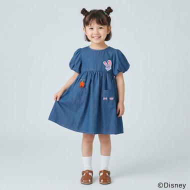 【ズートピア】パフスリーブワンピース
