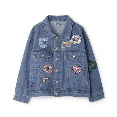 【エンジェルブルー】ナカムラくんワッペンGジャン