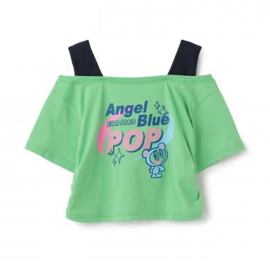 【エンジェルブルー】ナカムラくんオフショル半袖Tシャツ