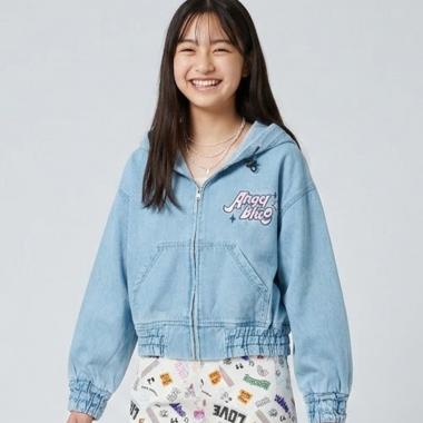 【エンジェルブルー】ナカムラくんフードブルゾン