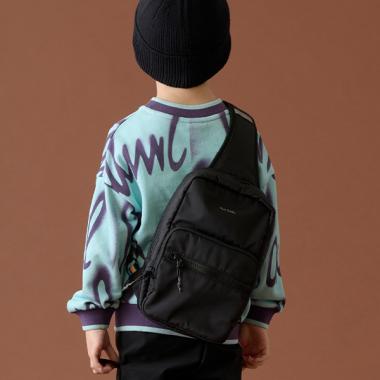 ポールスミスロゴボディバッグ