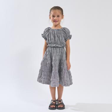 【前後どっちでもOK!】ブラウス&ティアードスカートセット