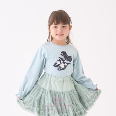 【Lycee mine バレエシリーズ】アソートプリントトップス