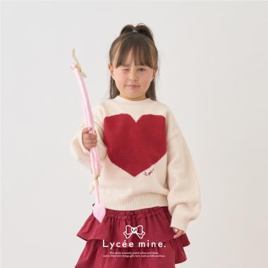 【Lycee mine バレエシリーズ】ハートセーター