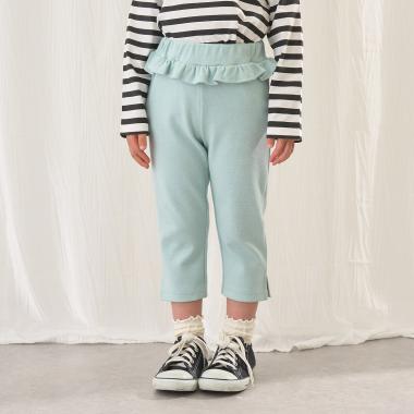 【ともパン】サイドスリット7分丈カプリパンツ