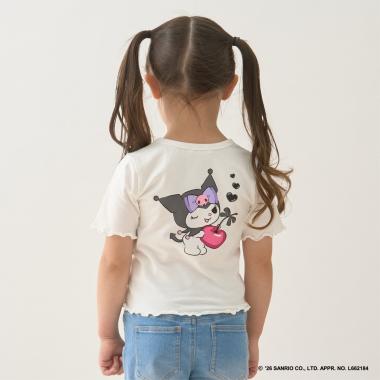 【サンリオキャラクターズ】【速乾・UV・型崩れしない】チェリークロミハートTシャツ