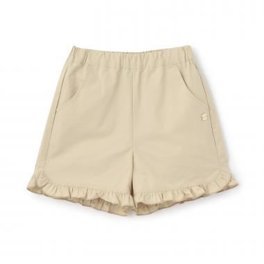 【予約/6月下旬～7月上旬入荷予定】ベーシック裾フリルショートパンツ
