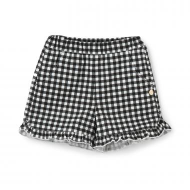【予約/6月下旬～7月上旬入荷予定】ベーシック裾フリルショートパンツ