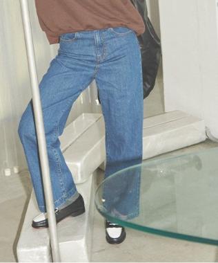 デニムワイドパンツ