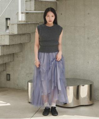 チュールボリュームスカート
