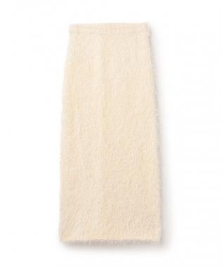 フリンジニットスカート