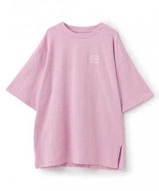 ロゴ刺しゅうBIGTシャツ