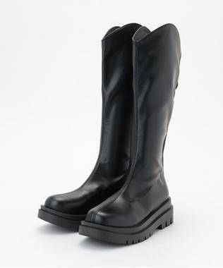 合皮ロングブーツ【韓国ファッション】