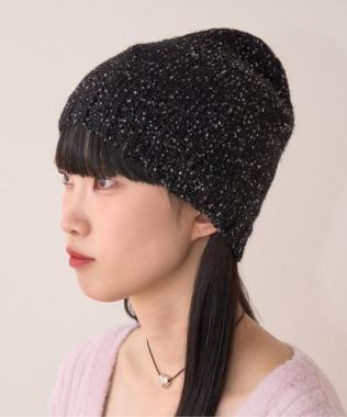 スパンコールニット帽【韓国ファッション】