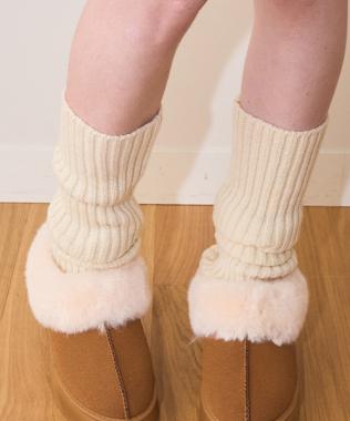 リブレッグカバー【韓国ファッション】