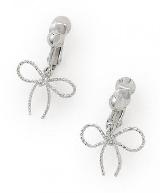 リボンイヤリング【韓国ファッション】