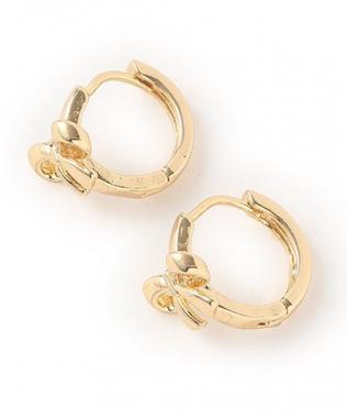 ミニリボンピアス【韓国ファッション】