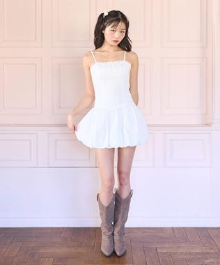バルーンミニキャミワンピース