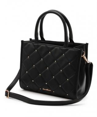 キルトハート2wayトートバッグ