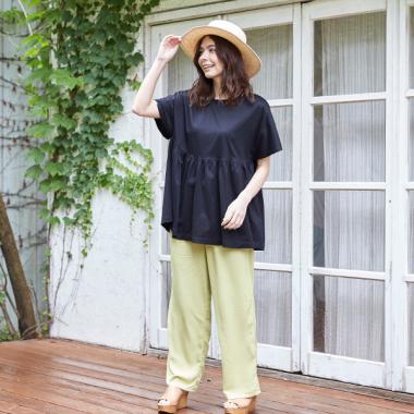 ベーシックイージーロングパンツ