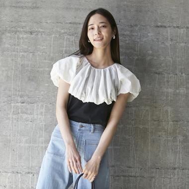 【リンク】バルーンカットソー(レディース)