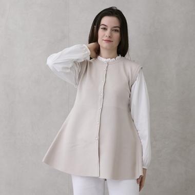 【リンク】フレアベストドッキングトップス