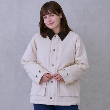 【親子リンク】ツイル中綿ダスターコート