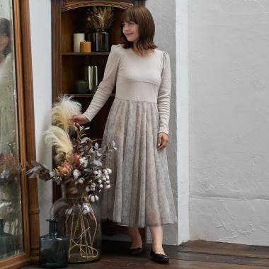 【リンク】フレアチュールワンピース