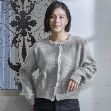 【親子リンク】レースカーディガン