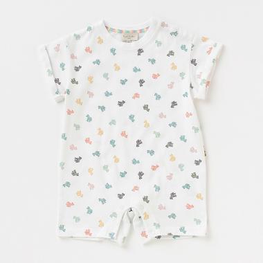 マルチカラー ゼブラ ショートオール