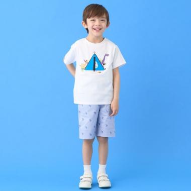 ゼブラ総柄プリントパンツ