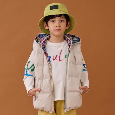 リバーシブルダウンベスト