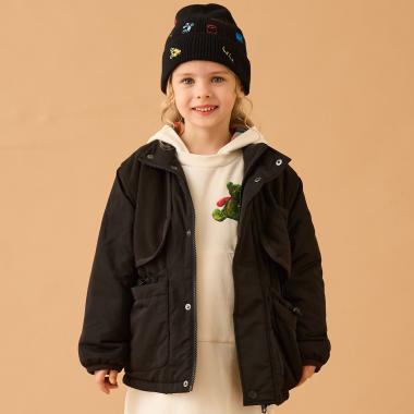 フェイクレイヤードブルゾン