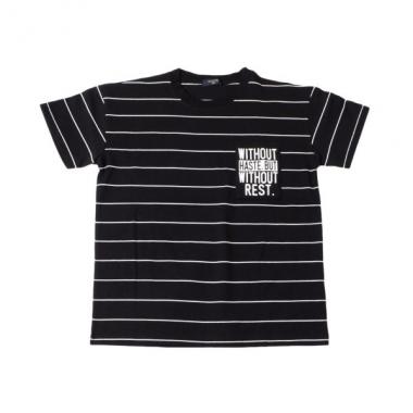 VORTEX天竺・ドロップショルダーポケットプリント半袖Tシャツ