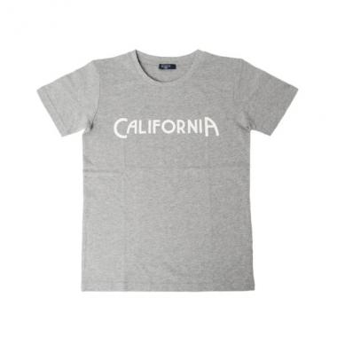 【大人向けサイズあり】スエード天竺・シティロゴプリント半袖Tシャツ