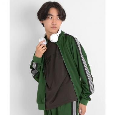 ジャージ・サイドライントラックジャケット【セットアップ対応】