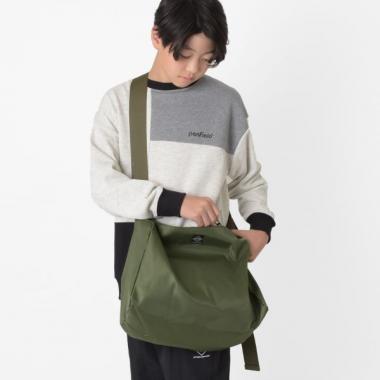 【大人向けサイズあり】ボストン型メッセンジャーバッグ
