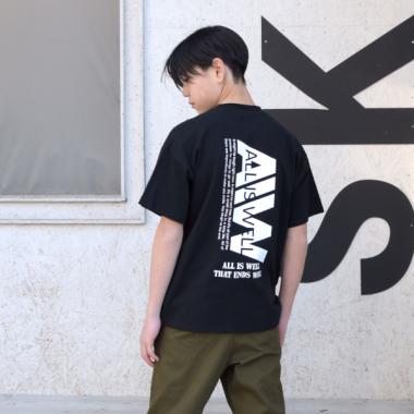 【大人向けサイズあり】【プチプラ】アソートバックロゴ半袖Tシャツ