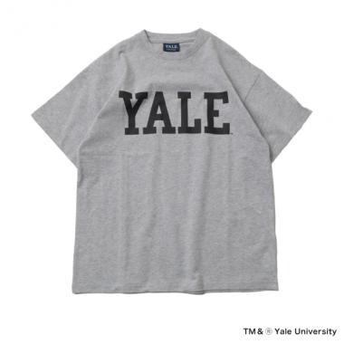 【大人向けサイズあり】【YALE】コットン・半袖YALEロゴTシャツ