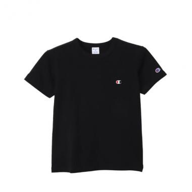 【Champion】ワンポイント刺繍半袖Tシャツ