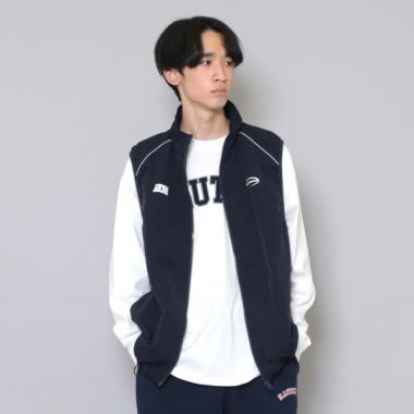 【大人向けサイズあり】ロゴジップアップベスト