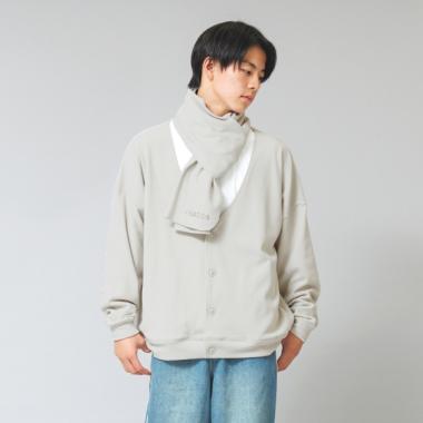 【大人向けサイズあり】【あったか】マイクロフリース・カーディガン